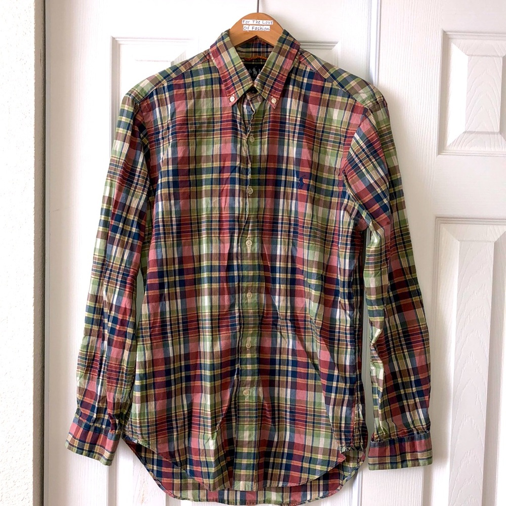 Ralph Lauren Classic Fit Plaid Button Down